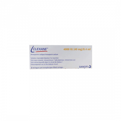 shop now Clexane 40Mg 4000Iu/0.4Ml Solution For Inj  Available at Online  Pharmacy Qatar Doha 