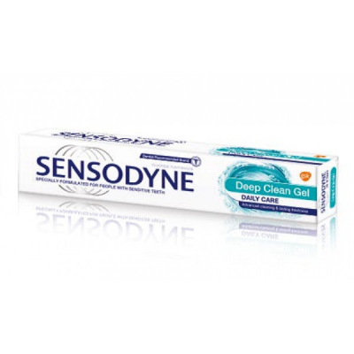 shop now Sensodyne Deep Clean Gel Tp 75Ml  Available at Online  Pharmacy Qatar Doha 