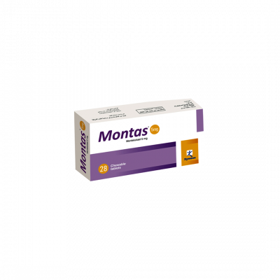 shop now Montas 5 Mg Chewable Tablet 28'S  Available at Online  Pharmacy Qatar Doha 