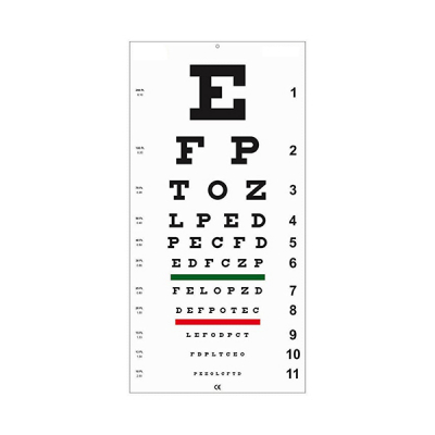 shop now Eye Test Chart - Snellen 1'S - Lrd  Available at Online  Pharmacy Qatar Doha 