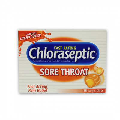 shop now Chloraseptic (Citrus)Lozenges 18'S  Available at Online  Pharmacy Qatar Doha 