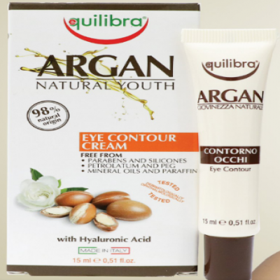 shop now Equilibra Argan Natural Youth Eye Contour 15Ml  Available at Online  Pharmacy Qatar Doha 