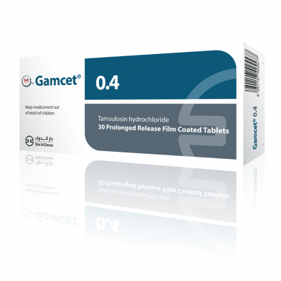 shop now Gamcet 0.4 Mg Tablet 30'S  Available at Online  Pharmacy Qatar Doha 