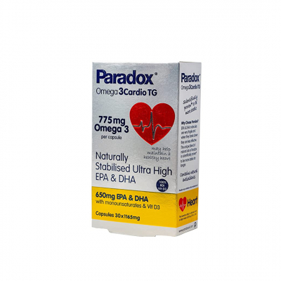 shop now Paradox Omega 3 Cardio Tg 30'S  Available at Online  Pharmacy Qatar Doha 