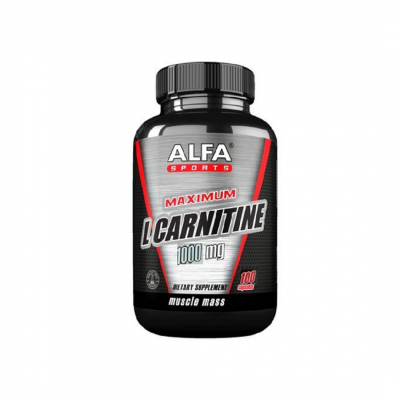 shop now Maximum L Carnitine 1000Mg Alfa Sports Capsule 100'S  Available at Online  Pharmacy Qatar Doha 