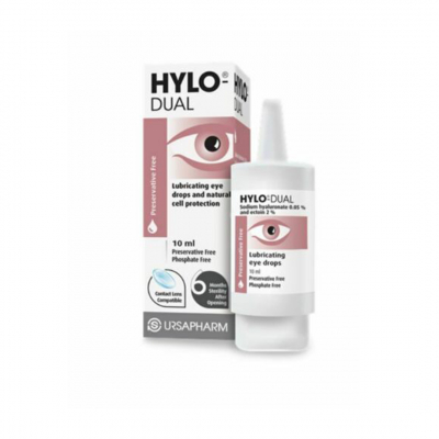 shop now Hylo-Dual Eye Drops 10Ml  Available at Online  Pharmacy Qatar Doha 