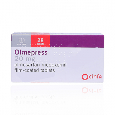 shop now Olmepress 20 Mg Tablet 28'S  Available at Online  Pharmacy Qatar Doha 