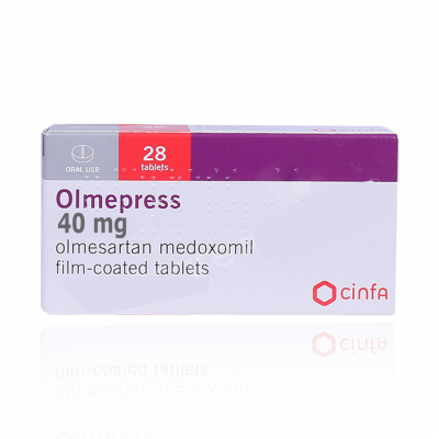 shop now Olmepress 40 Mg Tablet 28'S  Available at Online  Pharmacy Qatar Doha 