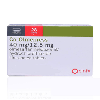 shop now Co Olmepress 40/12.5 Mg Tablet 28'S  Available at Online  Pharmacy Qatar Doha 