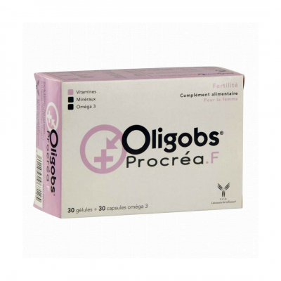 shop now Oligobs Procreat 30Caps+ 30 Gels  Available at Online  Pharmacy Qatar Doha 