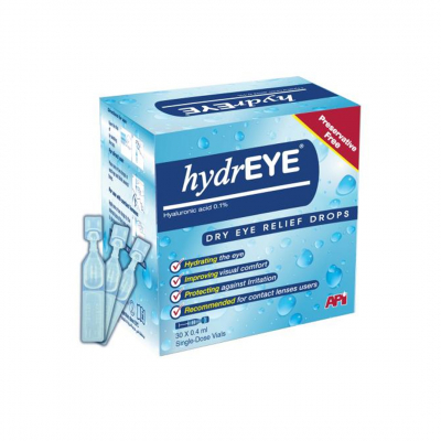 shop now Hydr Eye Single Dose Eye Drops 30'S  Available at Online  Pharmacy Qatar Doha 