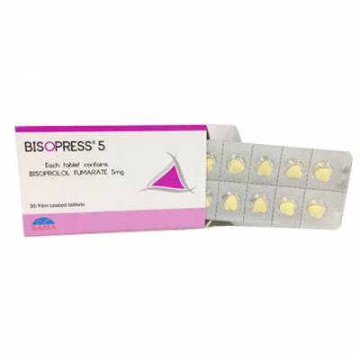 shop now Bisopress 5Mg Tablet 28'S  Available at Online  Pharmacy Qatar Doha 
