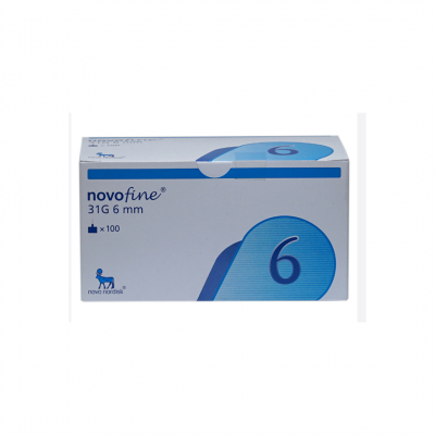 shop now Novofine 31G 0.25X6Mm 100'S #Galaxy  Available at Online  Pharmacy Qatar Doha 