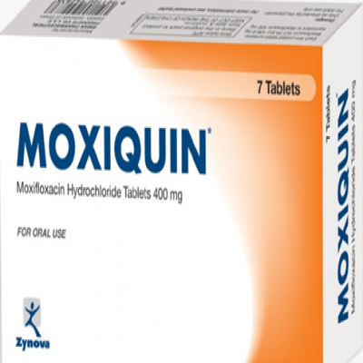 shop now Moxiquin 400 Mg Film Coated Tab 7'S  Available at Online  Pharmacy Qatar Doha 
