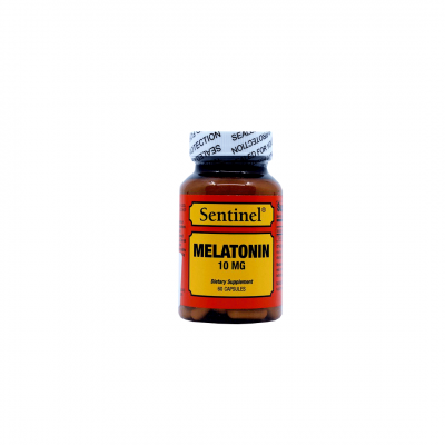 shop now Melatonin 10 Mg Capsules 60'S #Sentinel  Available at Online  Pharmacy Qatar Doha 