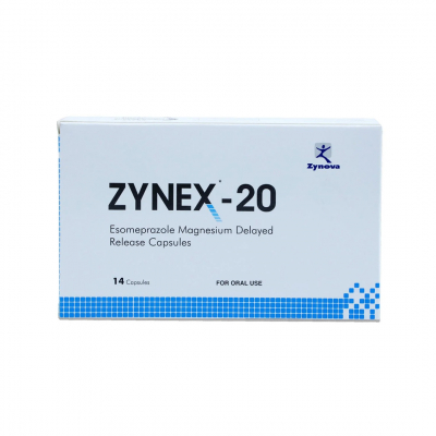 shop now Zynex 20 Mg Capsules 14'S  Available at Online  Pharmacy Qatar Doha 