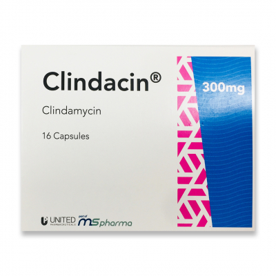 shop now Clindacin 300 Mg Capsule 16'S  Available at Online  Pharmacy Qatar Doha 