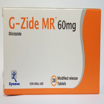 shop now G-Zide Mr 60 Mg Tablet 28'S  Available at Online  Pharmacy Qatar Doha 
