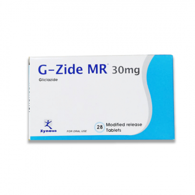 shop now G-Zide Mr 30 Mg Tablet 28'S  Available at Online  Pharmacy Qatar Doha 