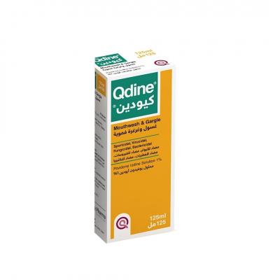 shop now Qdine Mouthwash 125Ml  Available at Online  Pharmacy Qatar Doha 