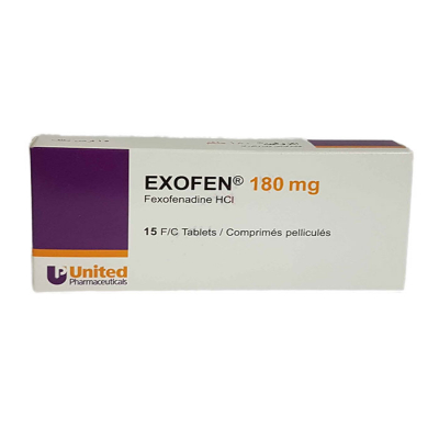 shop now Exofen 180 Mg Tablet 15'S  Available at Online  Pharmacy Qatar Doha 