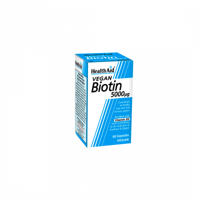 shop now Biotin 5000Ug Vegan Caps 60'S  Available at Online  Pharmacy Qatar Doha 