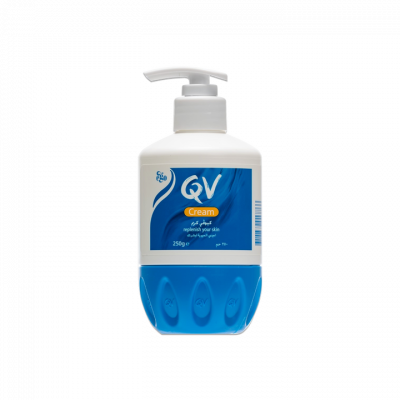 shop now Qv Cream Pump 250Gm  Available at Online  Pharmacy Qatar Doha 