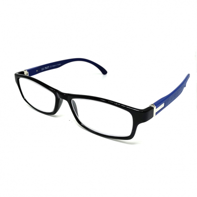 shop now Optical Specs With Spring - Black-Navy Blue - 0025 1'S  Available at Online  Pharmacy Qatar Doha 