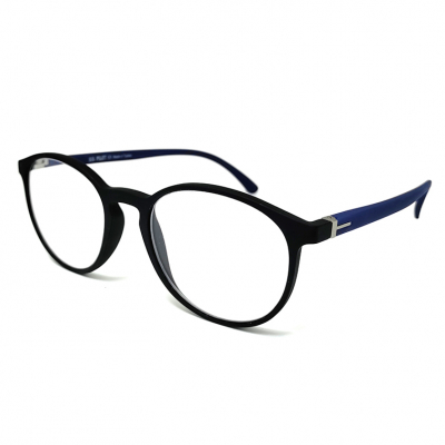 shop now Optical Specs With Spring - Matt Black-Navy Blue - 0043 1'S  Available at Online  Pharmacy Qatar Doha 