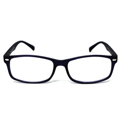 shop now Optical Specs With Out Spring - Matt Navy Blue - 304 1'S  Available at Online  Pharmacy Qatar Doha 