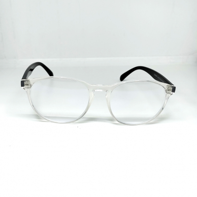 shop now Optical Specs With Out Spring - Transparent Black - 379 1'S  Available at Online  Pharmacy Qatar Doha 
