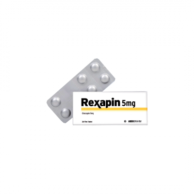 shop now Rexapin 5 Mg Tablet 28'S  Available at Online  Pharmacy Qatar Doha 