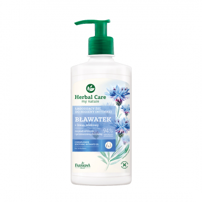 shop now H Care Cornflower Soothing Intimate Cleansing Gel 330Ml  Available at Online  Pharmacy Qatar Doha 