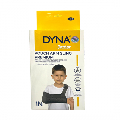 shop now Pouch Arm Sling Premium  (Junior) -Dyna  Available at Online  Pharmacy Qatar Doha 