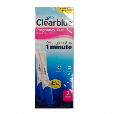shop now Clearblue Rapid Detection Preg Test 2'S  Available at Online  Pharmacy Qatar Doha 