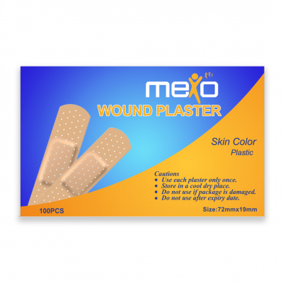 shop now Mexo Pe Wound Plaster Skin Colour (72*19 Mm ) 100's -trustlab  Available at Online  Pharmacy Qatar Doha 