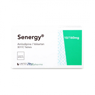 shop now Senergy 10/160 Mg F/C Tablets 30'S  Available at Online  Pharmacy Qatar Doha 