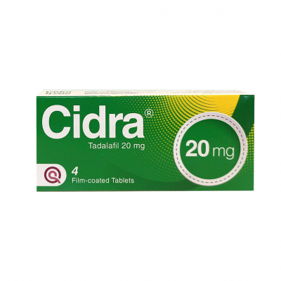 shop now Cidra 20 Mg Tablet 4'S  Available at Online  Pharmacy Qatar Doha 