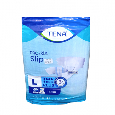 shop now TENA SLIP PLUS (LARGE) ADULT DIAPERS- 10'S  Available at Online  Pharmacy Qatar Doha 
