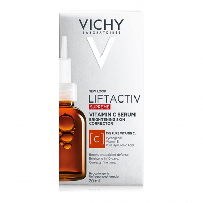 shop now Vichy Liftactive Supreme (Vitamin C) Serum -20Ml  Available at Online  Pharmacy Qatar Doha 
