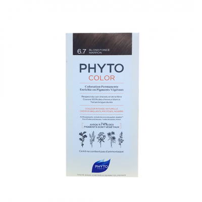 shop now PHYTOCOLOR-DARK CHESTNUT BLONDE-6.7  Available at Online  Pharmacy Qatar Doha 