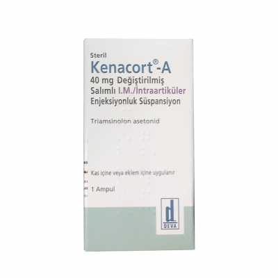 shop now KENACORT - A (TRIAMCINOLONE ACETONIDE) 40MG INJECTION  Available at Online  Pharmacy Qatar Doha 