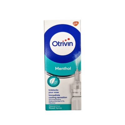 shop now Otrivin Menthol M/D Nasal Spray  Available at Online  Pharmacy Qatar Doha 