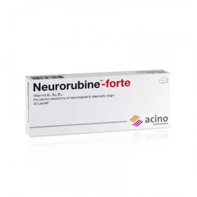 shop now Neurorubina-Forte Lactab 20'S  Available at Online  Pharmacy Qatar Doha 