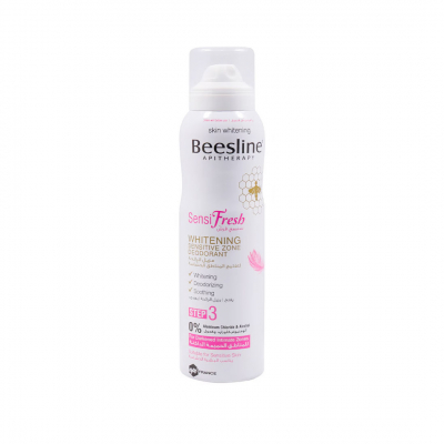shop now Beesline Deo Spray Whitening Sensitive Zone 150Ml  Available at Online  Pharmacy Qatar Doha 
