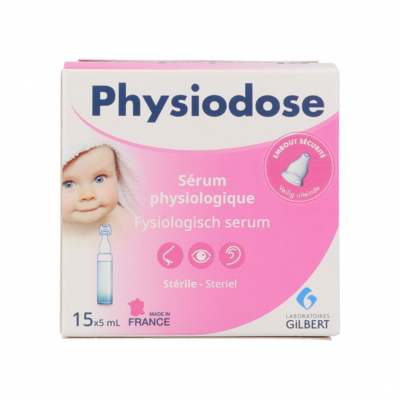 shop now PHYSIODOSE SALINE SOLUTION 15 X 5ML  Available at Online  Pharmacy Qatar Doha 