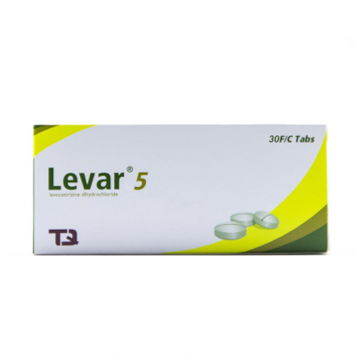 shop now LEVAR 5 TABLETS 30'S  Available at Online  Pharmacy Qatar Doha 