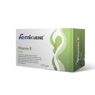 shop now Vitamine E Soap 125Gm - Femigiene  Available at Online  Pharmacy Qatar Doha 