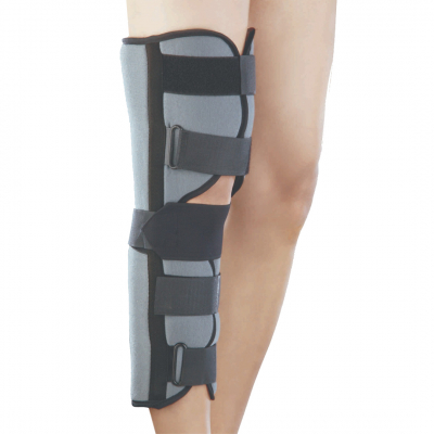 shop now Inno Life Knee Immobiliser (Long-Gray) (49Cm-55Cm) (L)-Dyna  Available at Online  Pharmacy Qatar Doha 