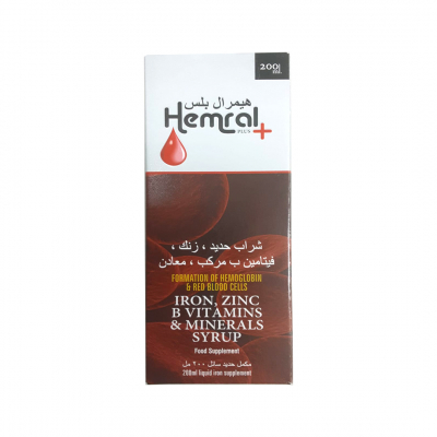 shop now Hemral Plus Syrup 200Ml  Available at Online  Pharmacy Qatar Doha 